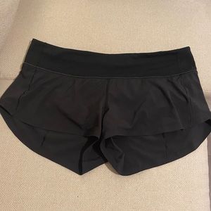 Black lululemon shorts